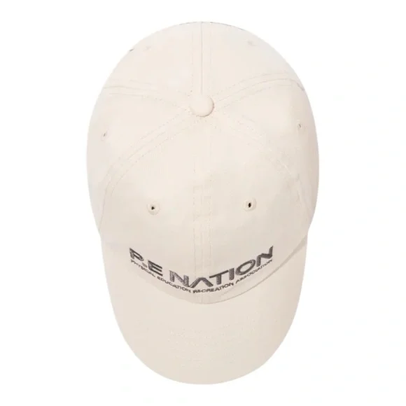PE Nation Homage Cap in Blush Womens Baseball Cap Light Pink Cream Sports Cap - Picture 6 of 8
